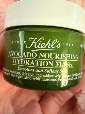 KIEHL’S Avocado Nourishing Hydration Mask Mini NEW, SEALED, NO BOX .88 Fl Oz